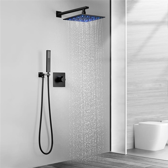 Allora Dark Oil Rubbed Bronze Shower Set
